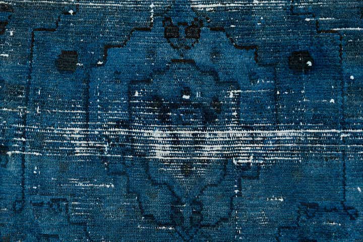 4' x 6' 5 Hand Knotted Ultra Vintage Persian Wool Rug