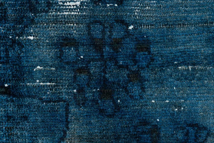 Detail image of 4' x 6' 5 Hand Knotted Ultra Vintage Persian Wool Rug