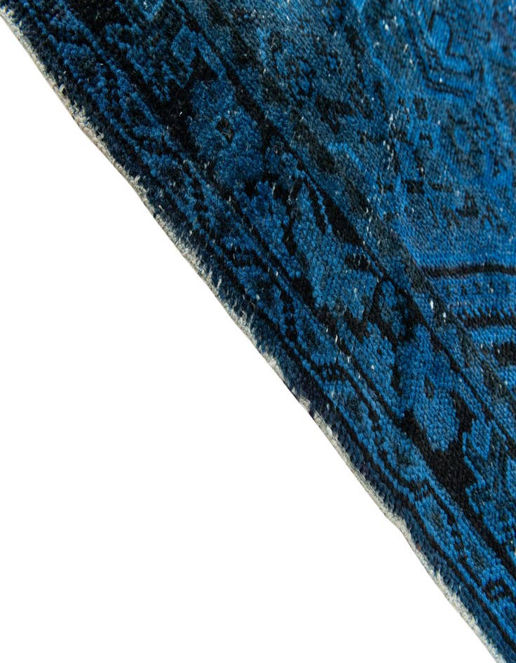 Detail image of 4' 3 x 6' 4  Hand Knotted Ultra Vintage Persian Wool Rug