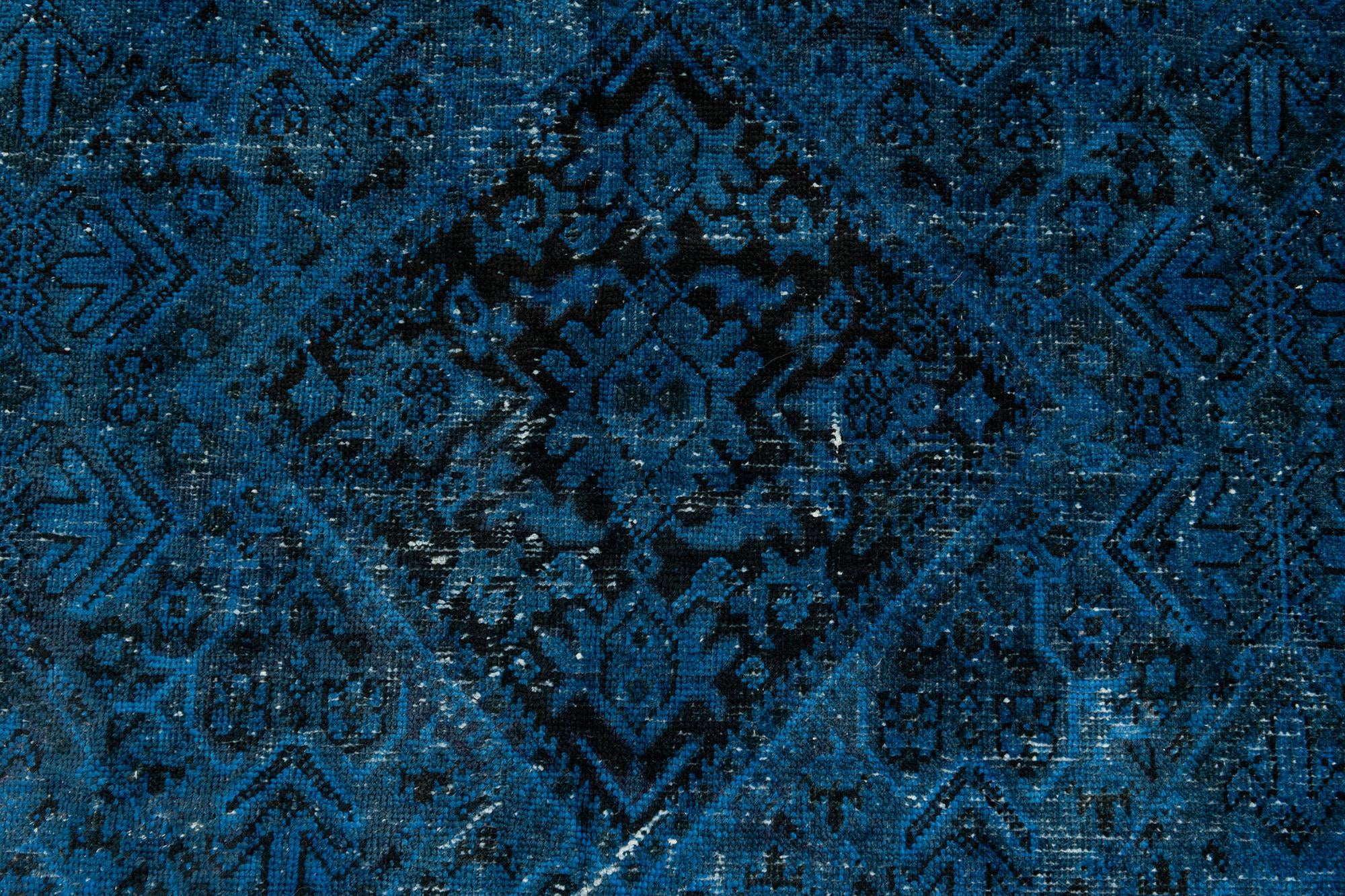 4' 3 x 6' 4 Hand Knotted Ultra Vintage Persian Wool Rug