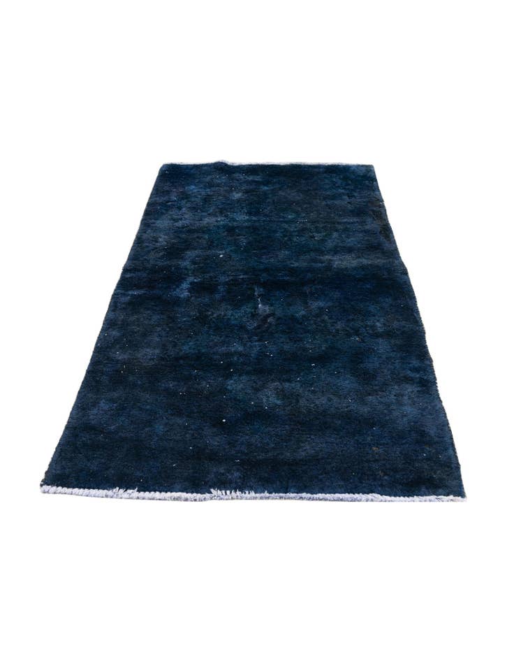 Detail image of 2' 6 x 4' 6 Hand Knotted Ultra Vintage Persian Wool Rug