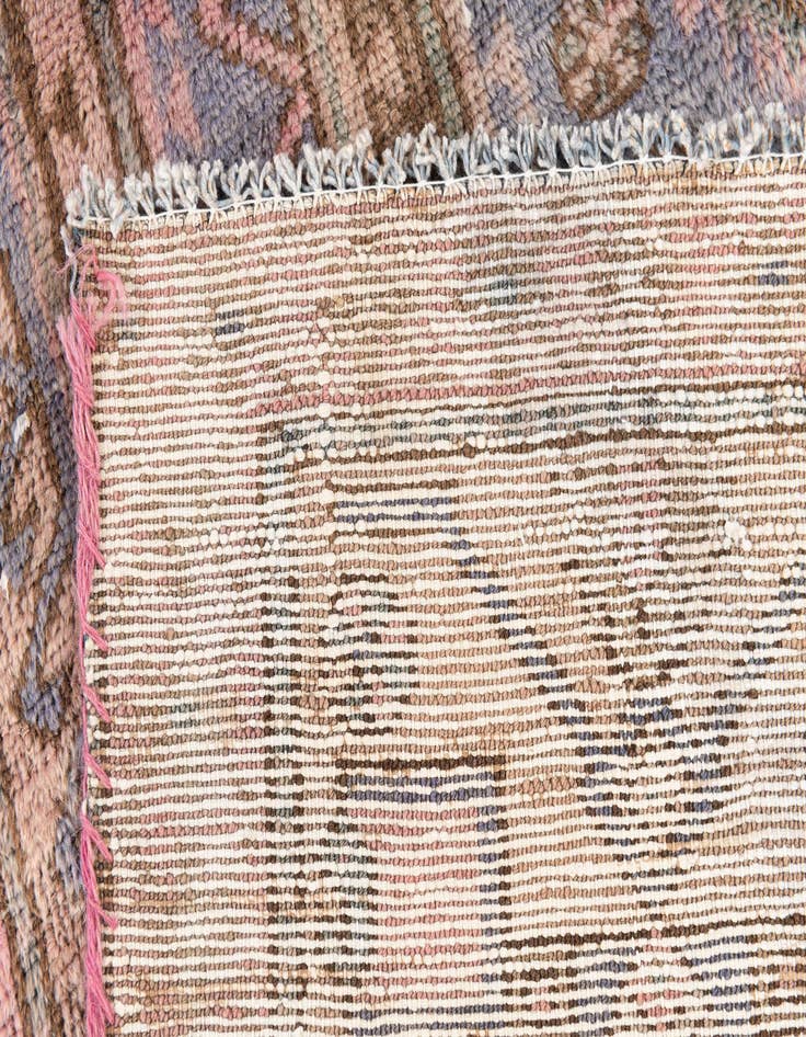 Detail image of 3' 5 x 5' 5  Hand Knotted Ultra Vintage Persian Wool Rug