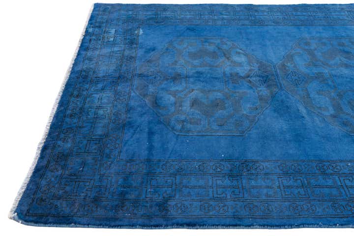 4' 1 x 5' 9 Hand Knotted Ultra Vintage Persian Wool Rug
