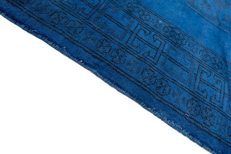 Detail image of 4' 1 x 5' 9 Hand Knotted Ultra Vintage Persian Wool Rug