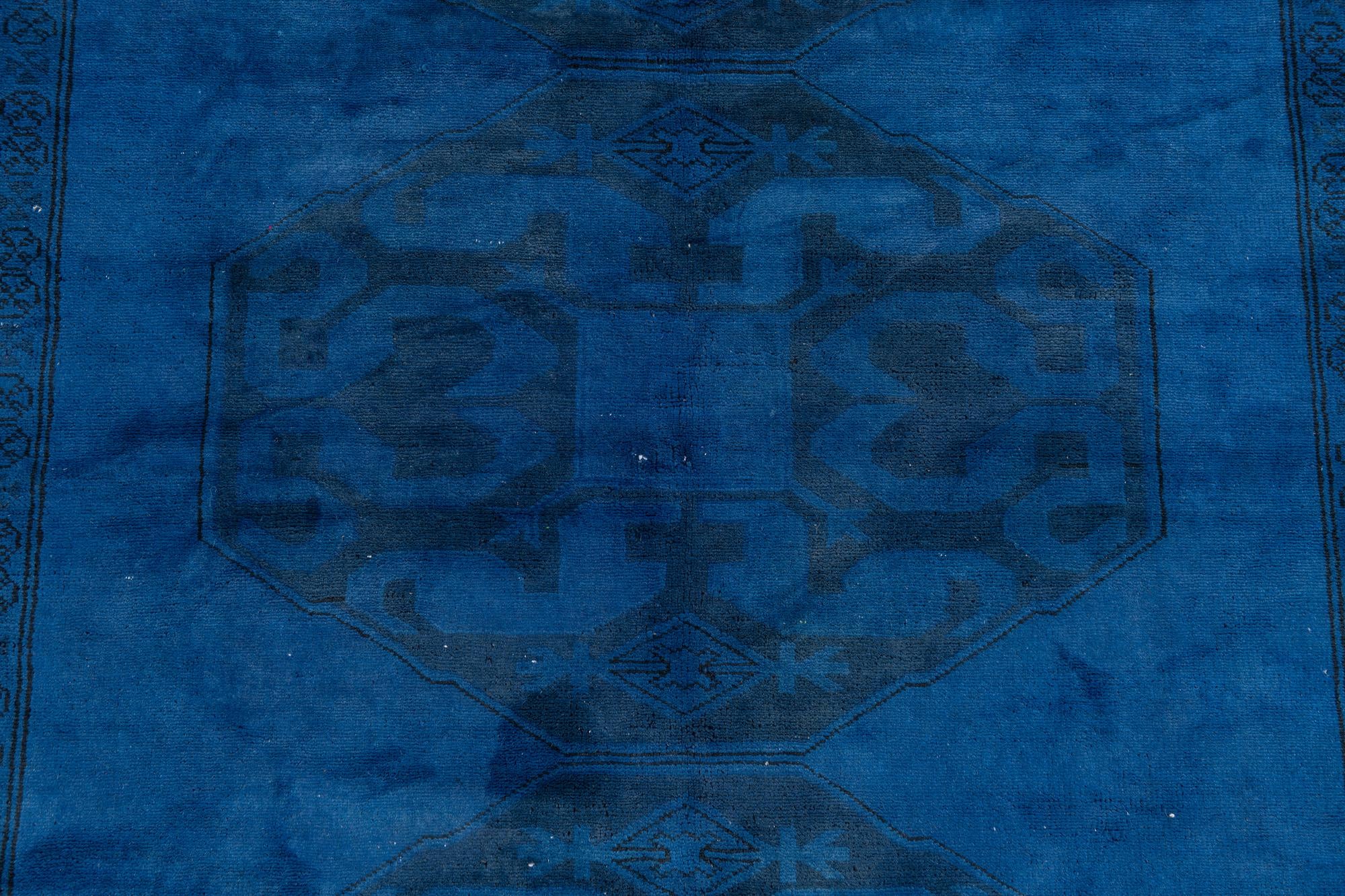 125cm x 175cm anudado a mano Ultra Vintage Alfombra Persa Lana