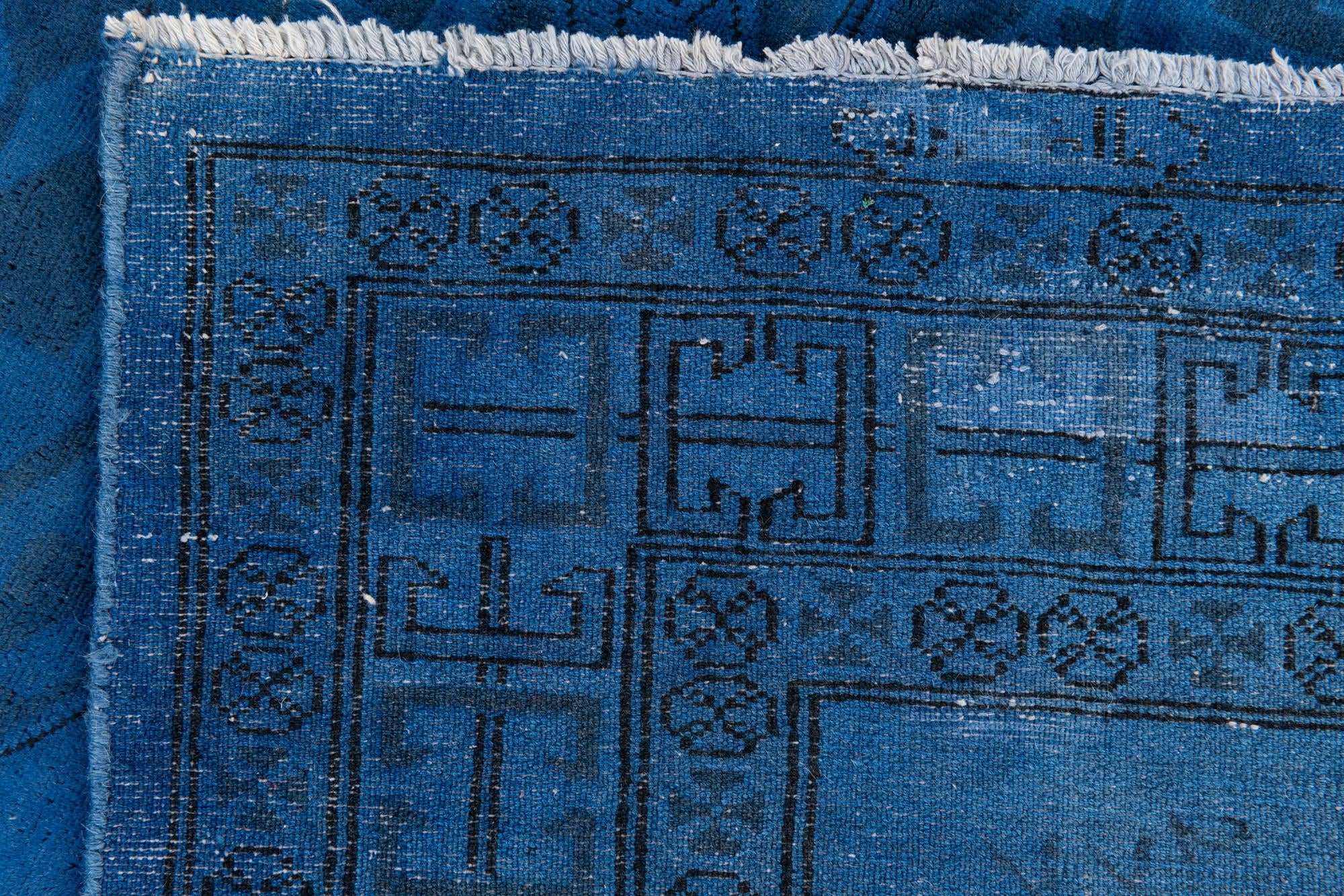 125cm x 175cm anudado a mano Ultra Vintage Alfombra Persa Lana