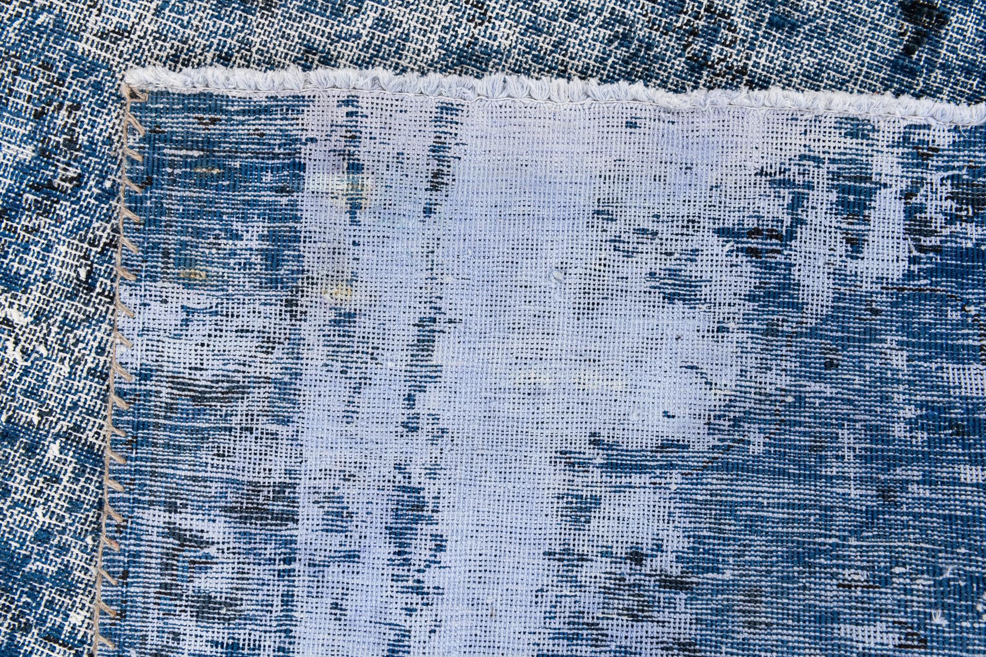 4' 4 x 7' 2 Hand Knotted Ultra Vintage Persian Wool Rug