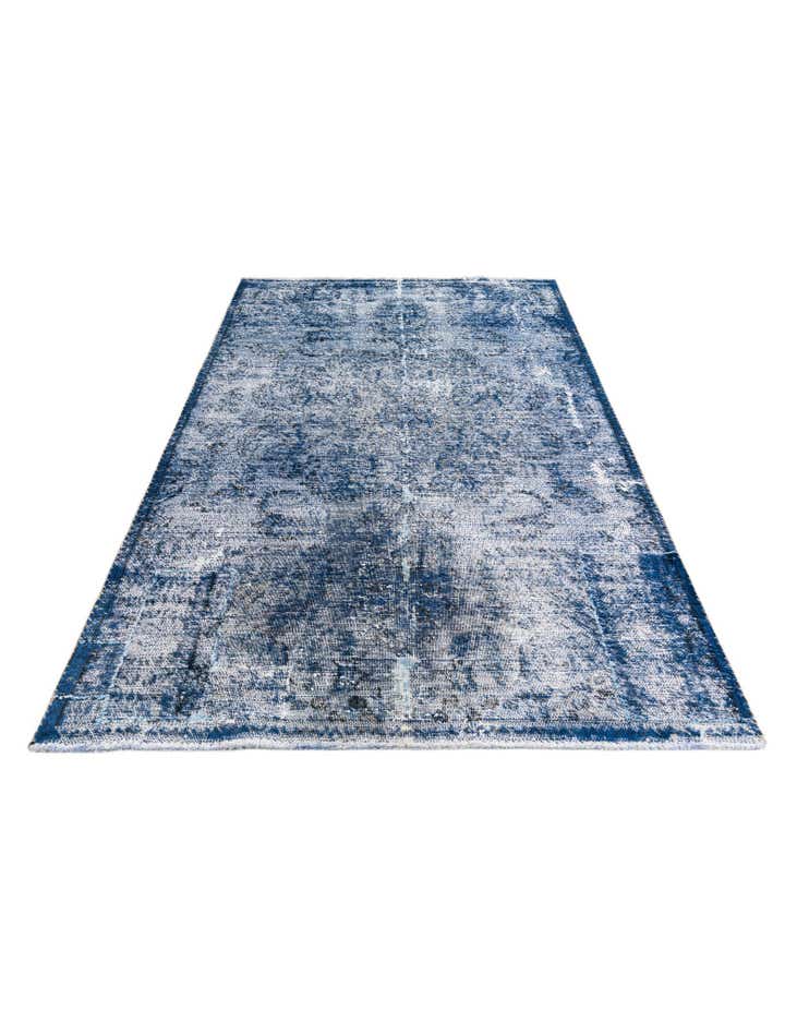 4' 4 x 7' 2 Hand Knotted Ultra Vintage Persian Wool Rug
