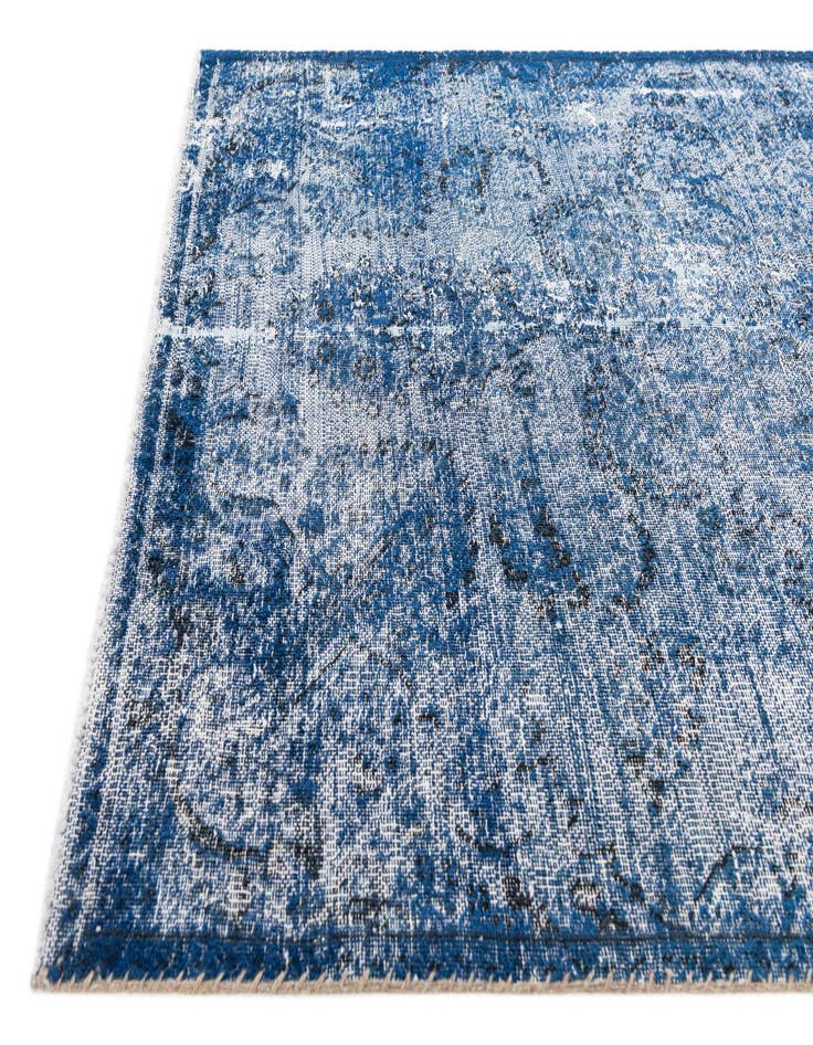 Detail image of 4' 4 x 7' 2  Hand Knotted Ultra Vintage Persian Wool Rug