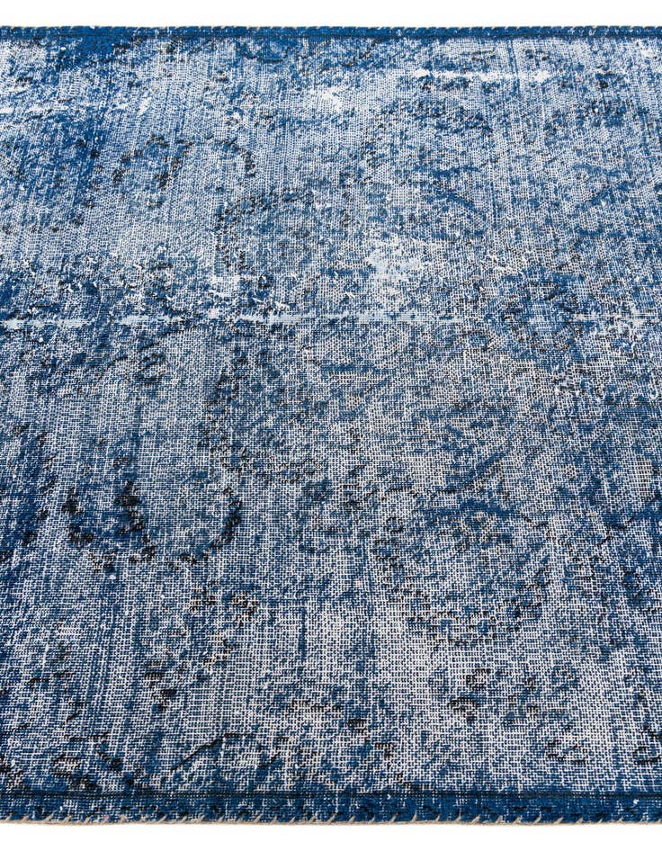 Detail image of 4' 4 x 7' 2  Hand Knotted Ultra Vintage Persian Wool Rug