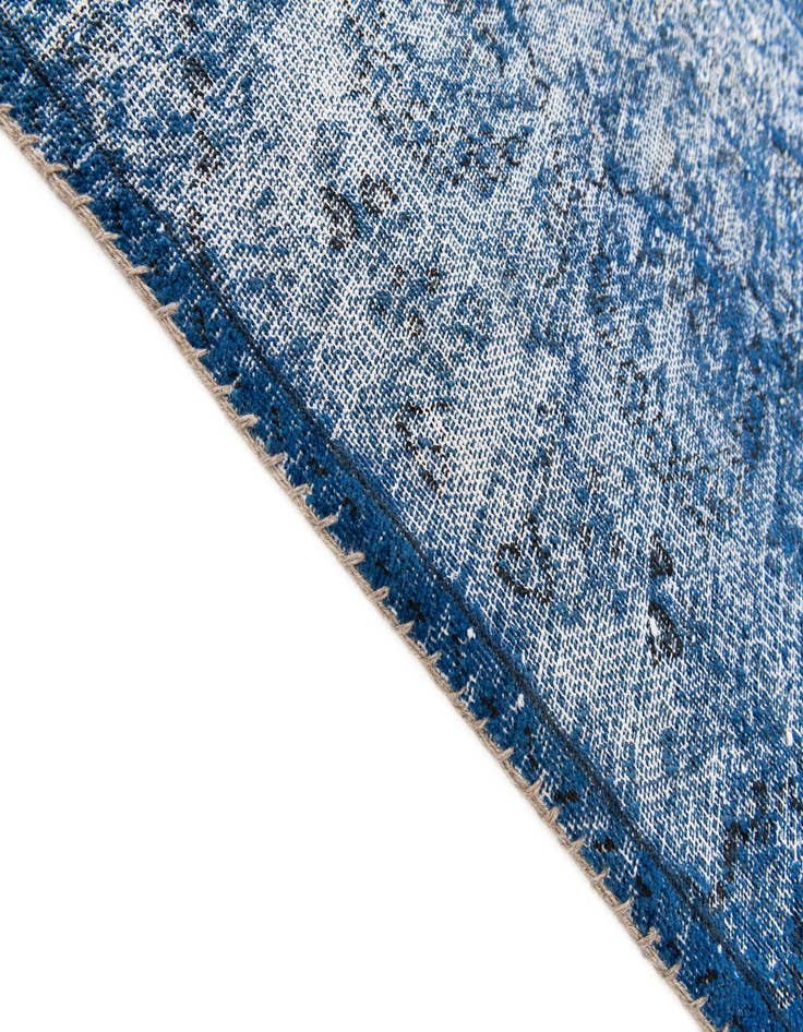 Detail image of 4' 4 x 7' 2  Hand Knotted Ultra Vintage Persian Wool Rug