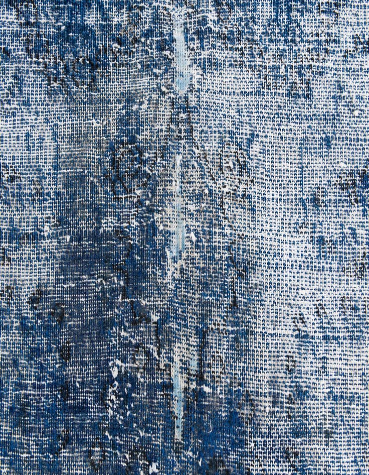 Detail image of 4' 4 x 7' 2  Hand Knotted Ultra Vintage Persian Wool Rug