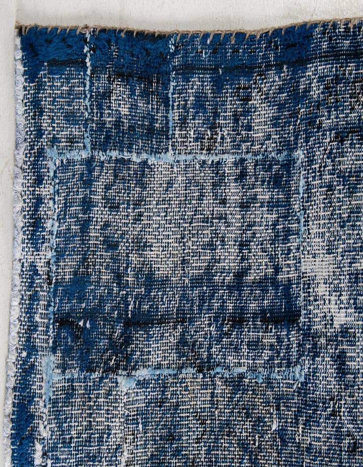 Detail image of 4' 4 x 7' 2  Hand Knotted Ultra Vintage Persian Wool Rug