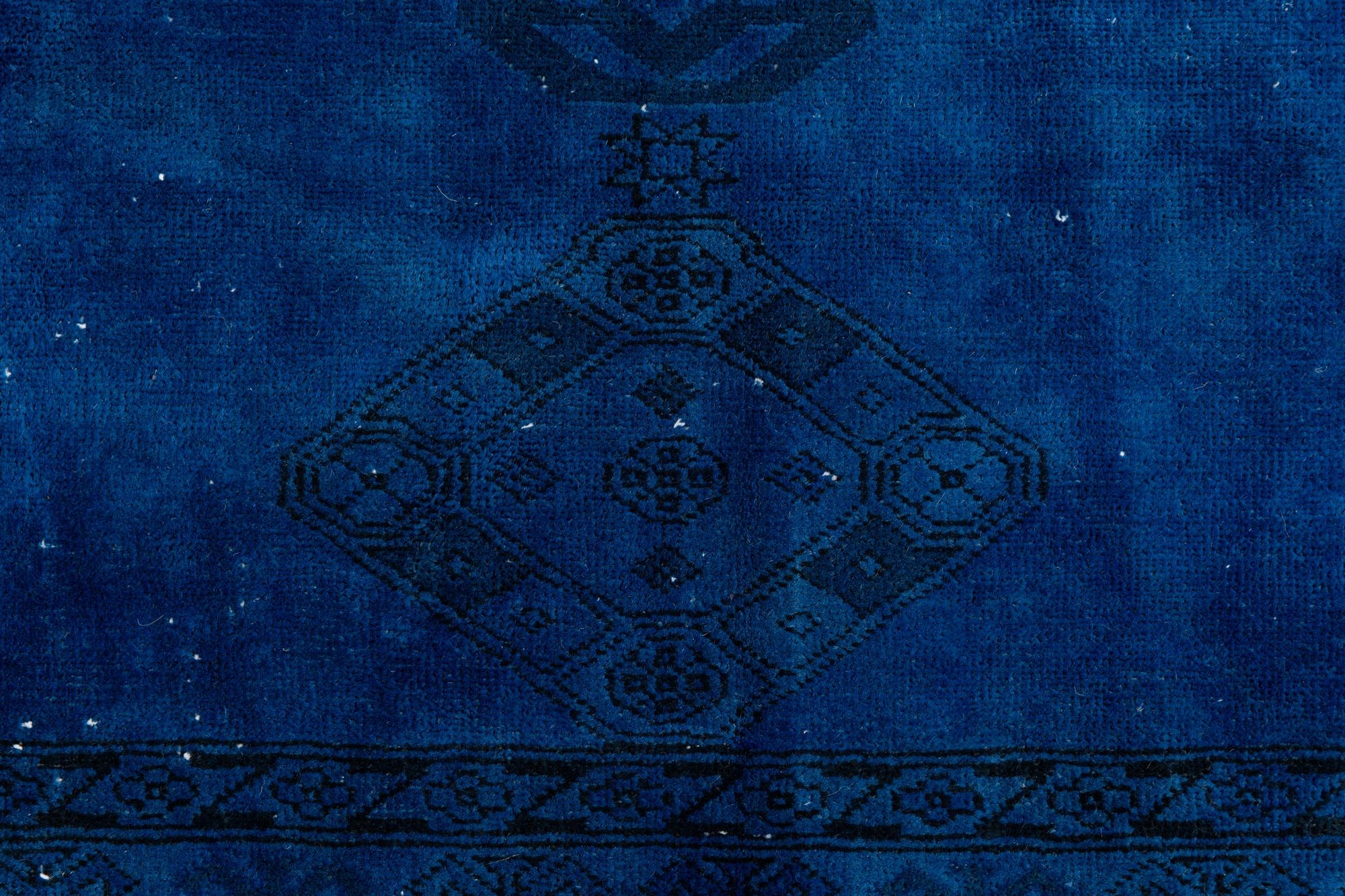 4' 3 x 6' 2 Hand Knotted Ultra Vintage Persian Wool Rug