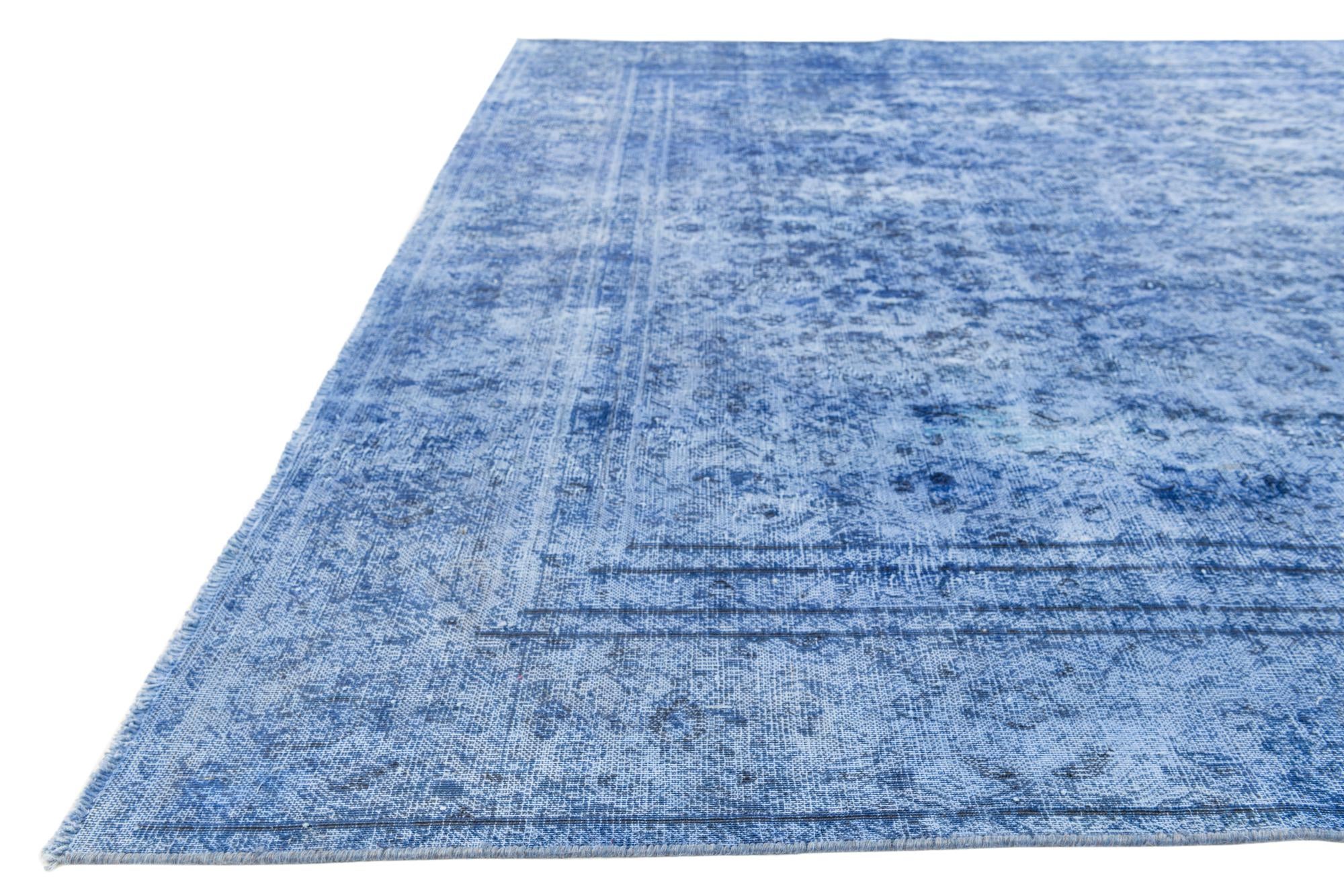 8' 8 x 11' 10 Hand Knotted Ultra Vintage Persian Wool Rug