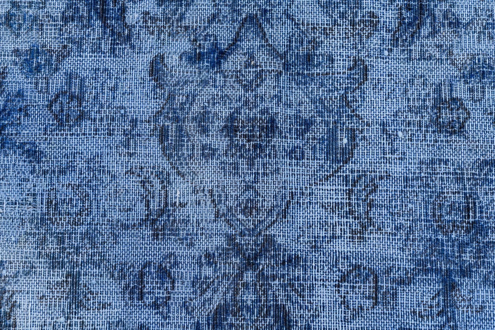 8' 8 x 11' 10 Hand Knotted Ultra Vintage Persian Wool Rug