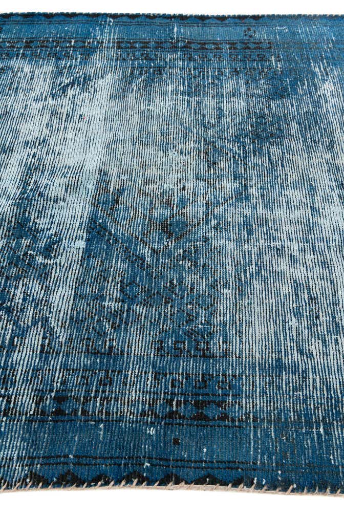 4' x 6' 7 Hand Knotted Ultra Vintage Wool Rug