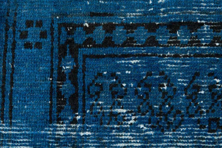 4' x 6' 7 Hand Knotted Ultra Vintage Wool Rug