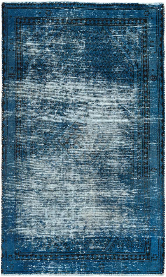 Detail image of 4' x 6' 7 Hand Knotted Ultra Vintage Wool Rug
