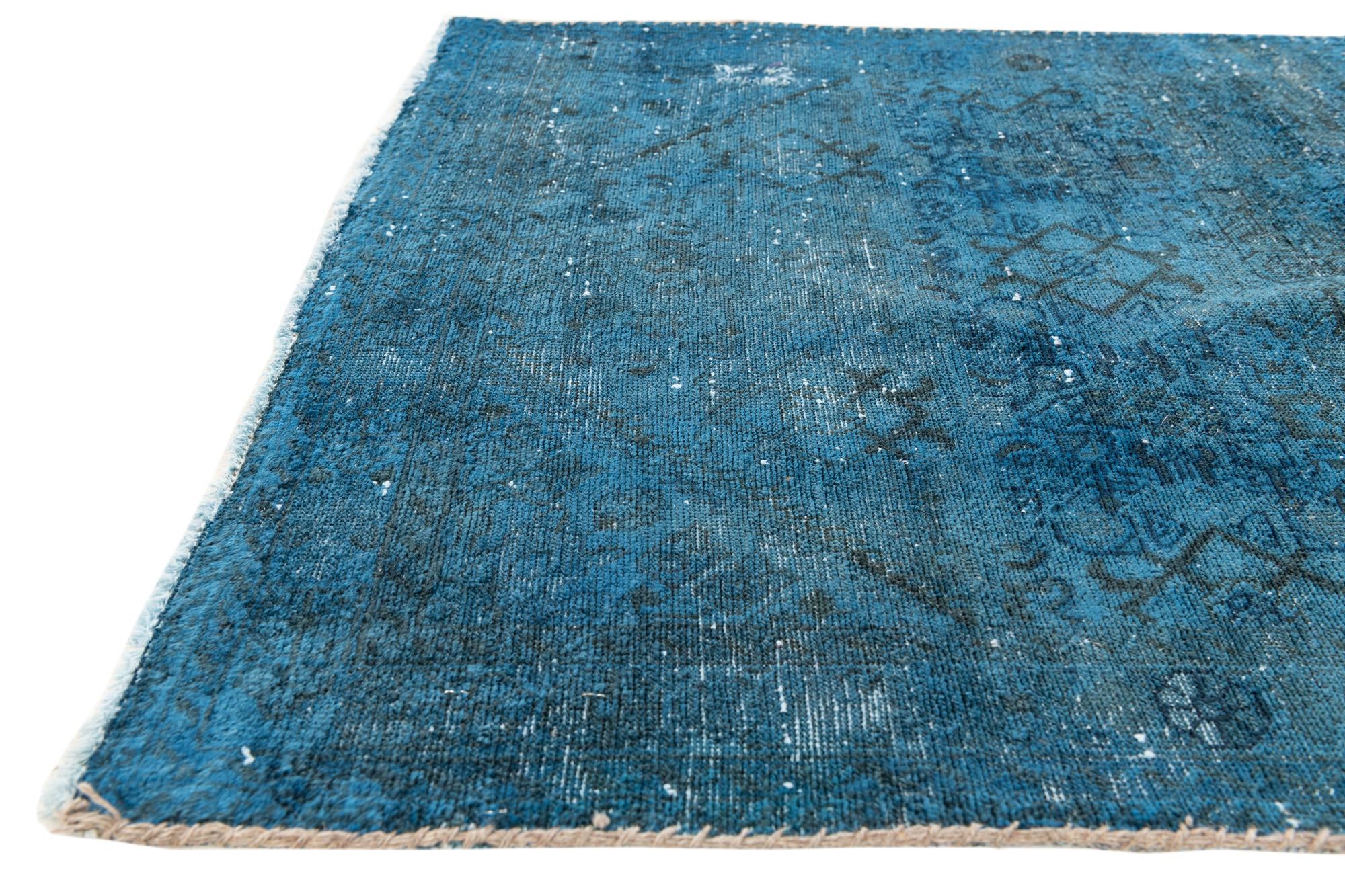 3' 5 x 4' 10 Hand Knotted Ultra Vintage Persian Wool Rug