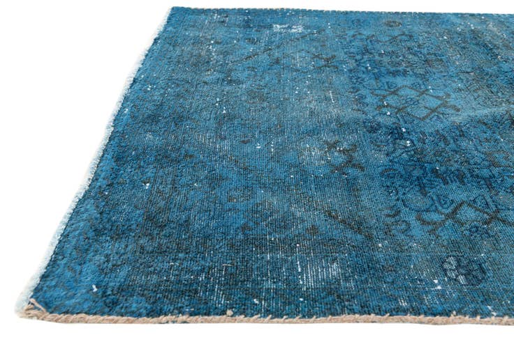 Detail image of 3' 5 x 4' 10 Hand Knotted Ultra Vintage Persian Wool Rug
