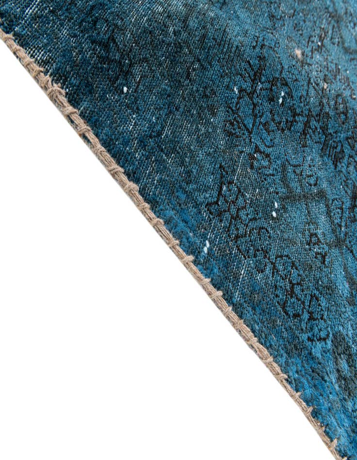 Detail image of 3' 5 x 4' 10  Hand Knotted Ultra Vintage Persian Wool Rug