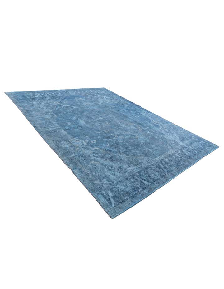 9' 5 x 12' 4 Hand Knotted Ultra Vintage Persian Wool Rug