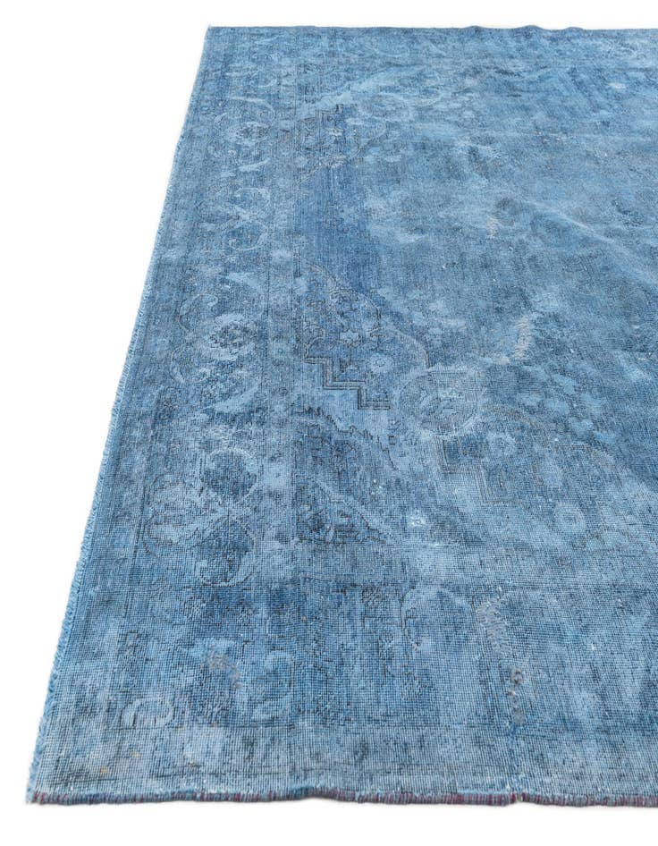 Detail image of 9' 5 x 12' 4  Hand Knotted Ultra Vintage Persian Wool Rug