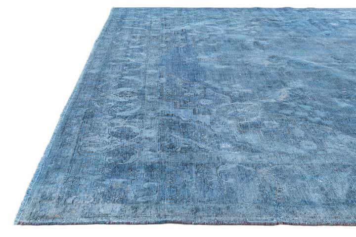 9' 5 x 12' 4 Hand Knotted Ultra Vintage Persian Wool Rug
