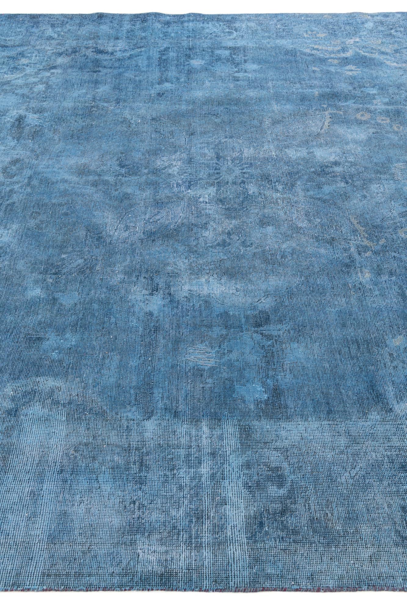 9' 5 x 12' 4 Hand Knotted Ultra Vintage Persian Wool Rug