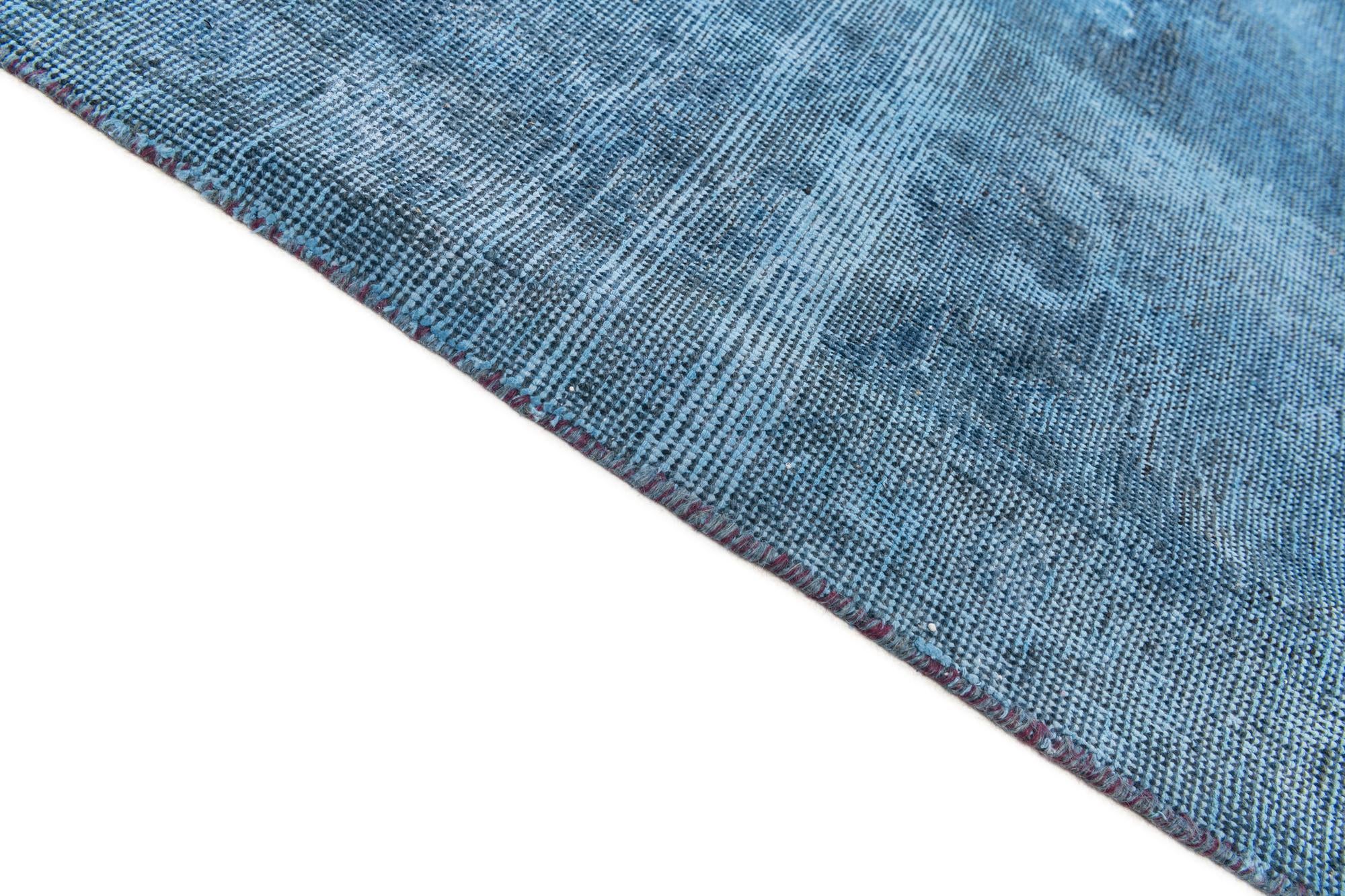 9' 5 x 12' 4 Hand Knotted Ultra Vintage Persian Wool Rug