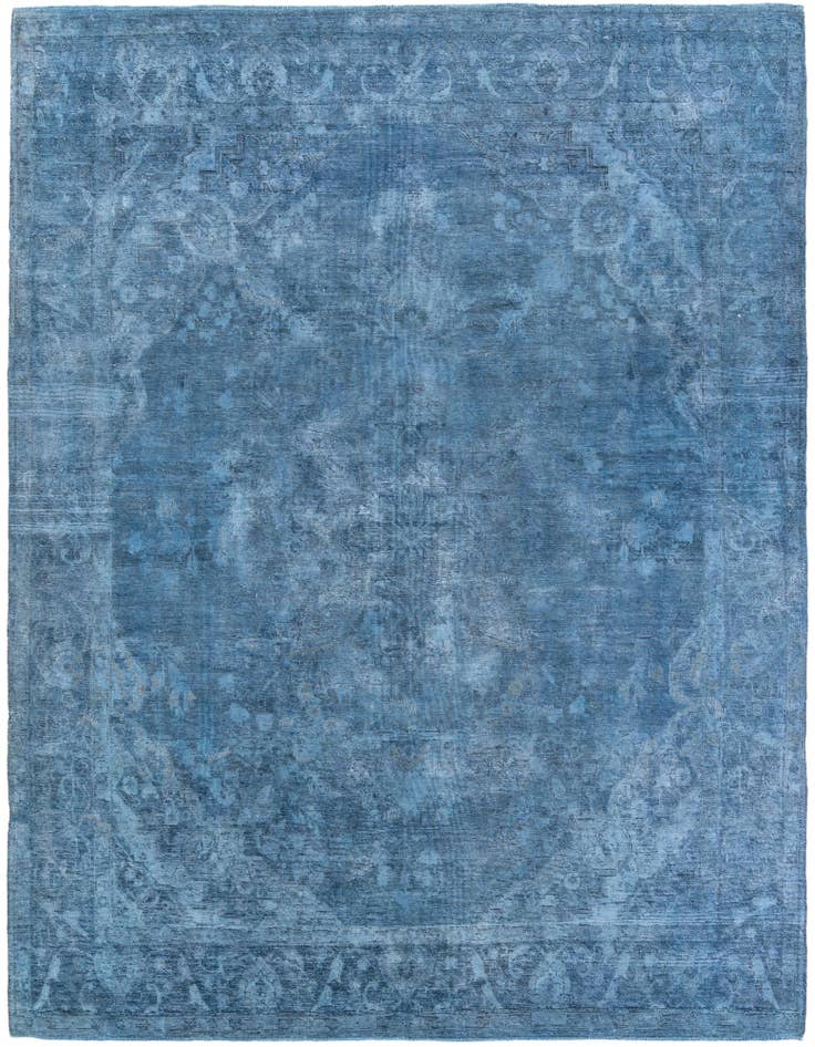 Detail image of 9' 5 x 12' 4 Hand Knotted Ultra Vintage Persian Wool Rug