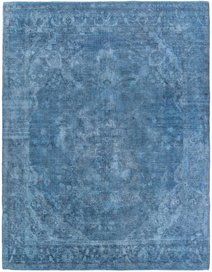 Detail image of 9' 5 x 12' 4 Hand Knotted Ultra Vintage Persian Wool Rug