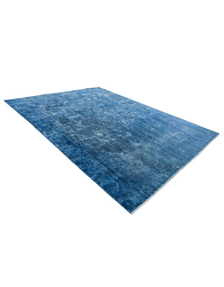 9' x 12' 1 Hand Knotted Ultra Vintage Persian Wool Rug