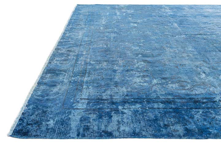 9' x 12' 1 Hand Knotted Ultra Vintage Persian Wool Rug