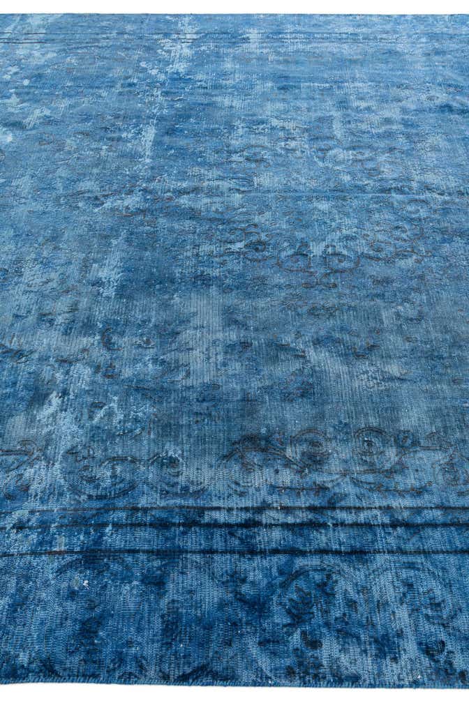 9' x 12' 1 Hand Knotted Ultra Vintage Persian Wool Rug