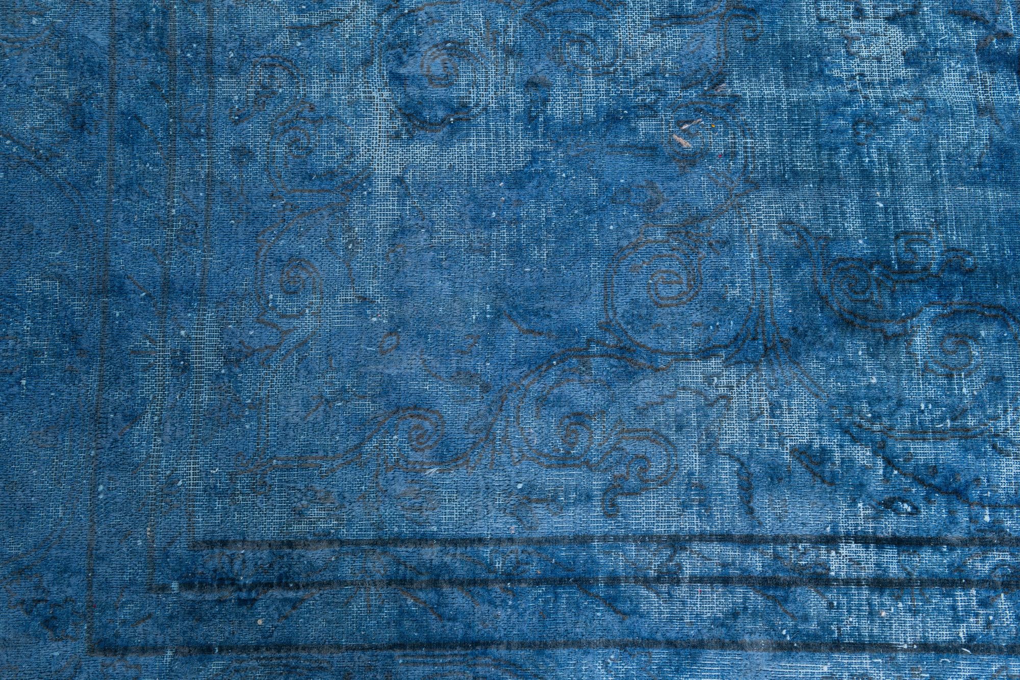 9' x 12' 1 Hand Knotted Ultra Vintage Persian Wool Rug