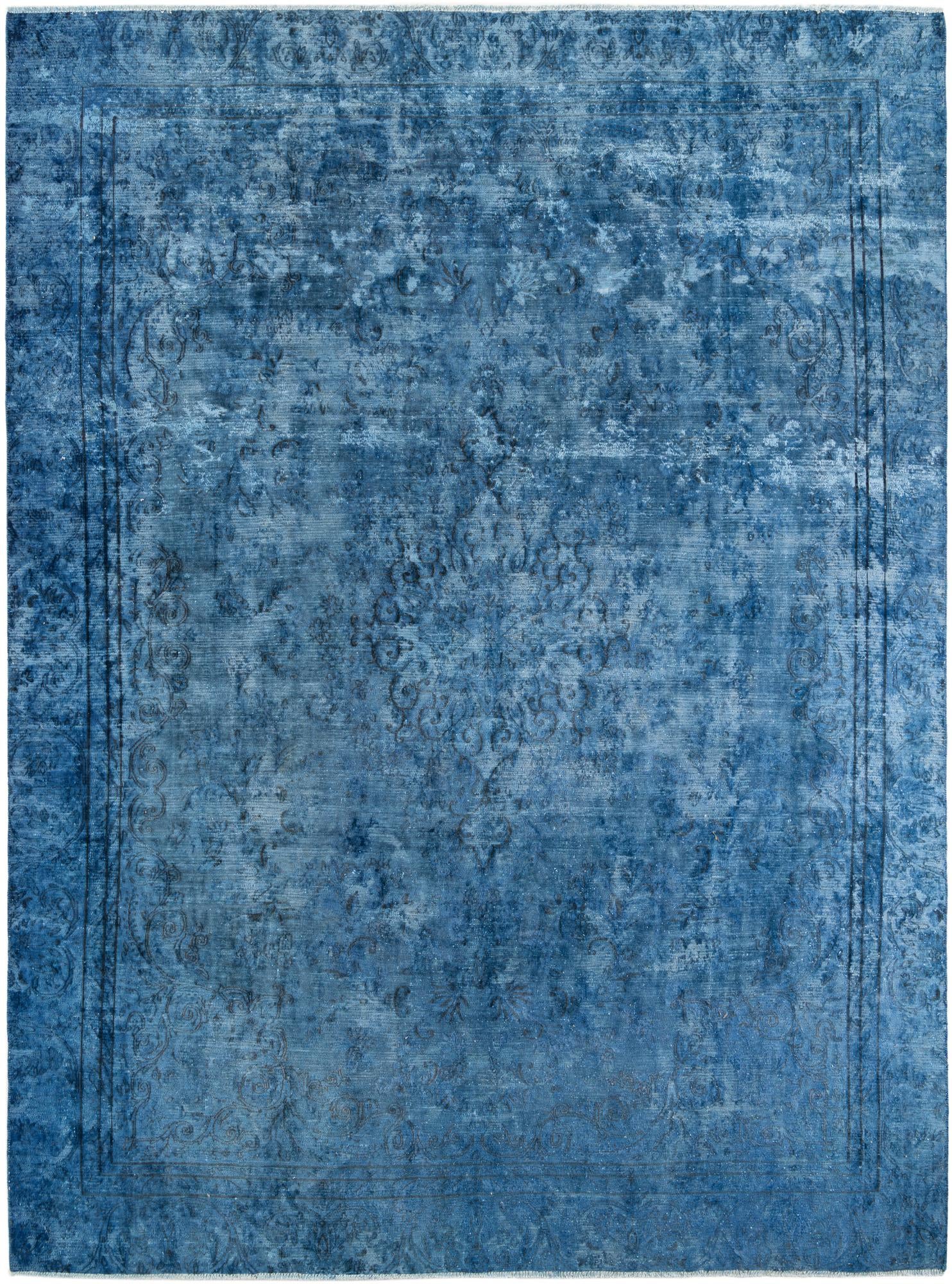 9' x 12' 1 Hand Knotted Ultra Vintage Persian Wool Rug