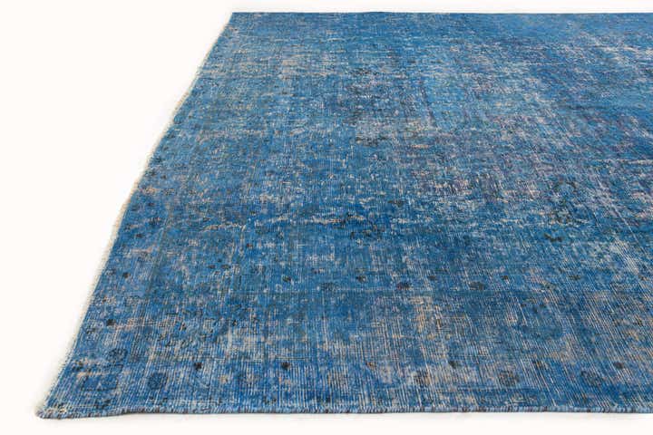 9' 4 x 11' 6 Hand Knotted Ultra Vintage Persian Wool Rug