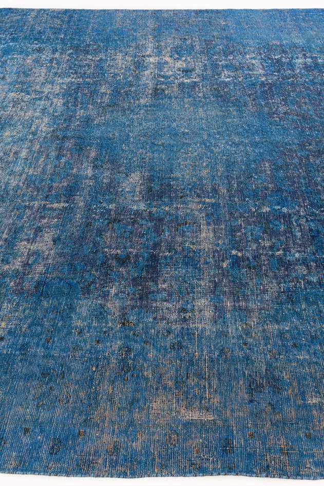 Detail image of 9' 4 x 11' 6 Hand Knotted Ultra Vintage Persian Wool Rug