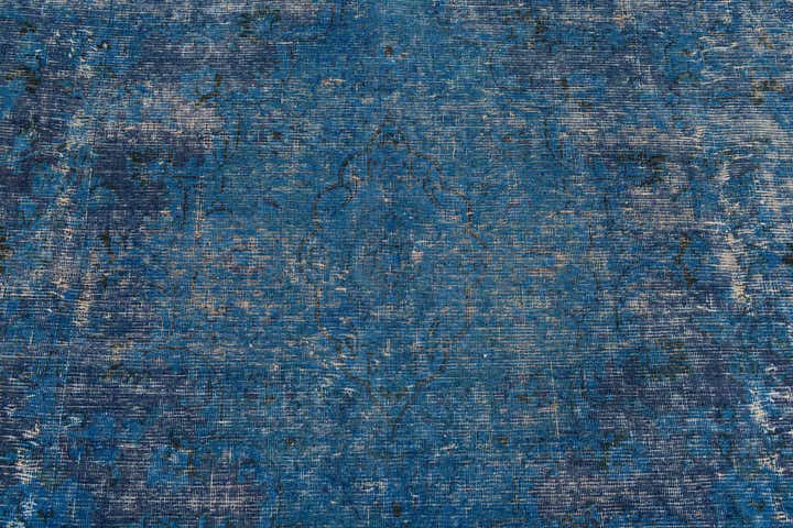 9' 4 x 11' 6 Hand Knotted Ultra Vintage Persian Wool Rug