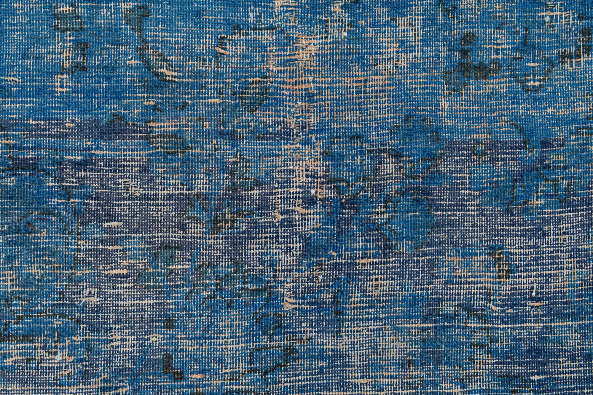 9' 4 x 11' 6 Hand Knotted Ultra Vintage Persian Wool Rug