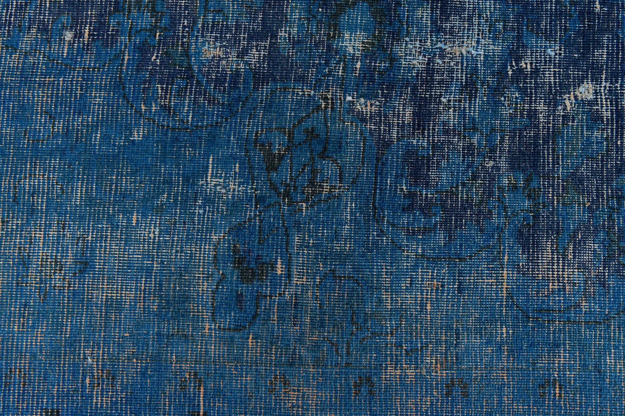 9' 4 x 11' 6 Hand Knotted Ultra Vintage Persian Wool Rug