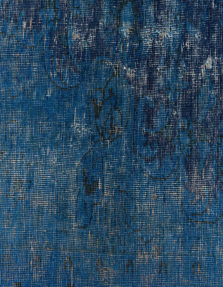 Detail image of 9' 4 x 11' 6  Hand Knotted Ultra Vintage Persian Wool Rug