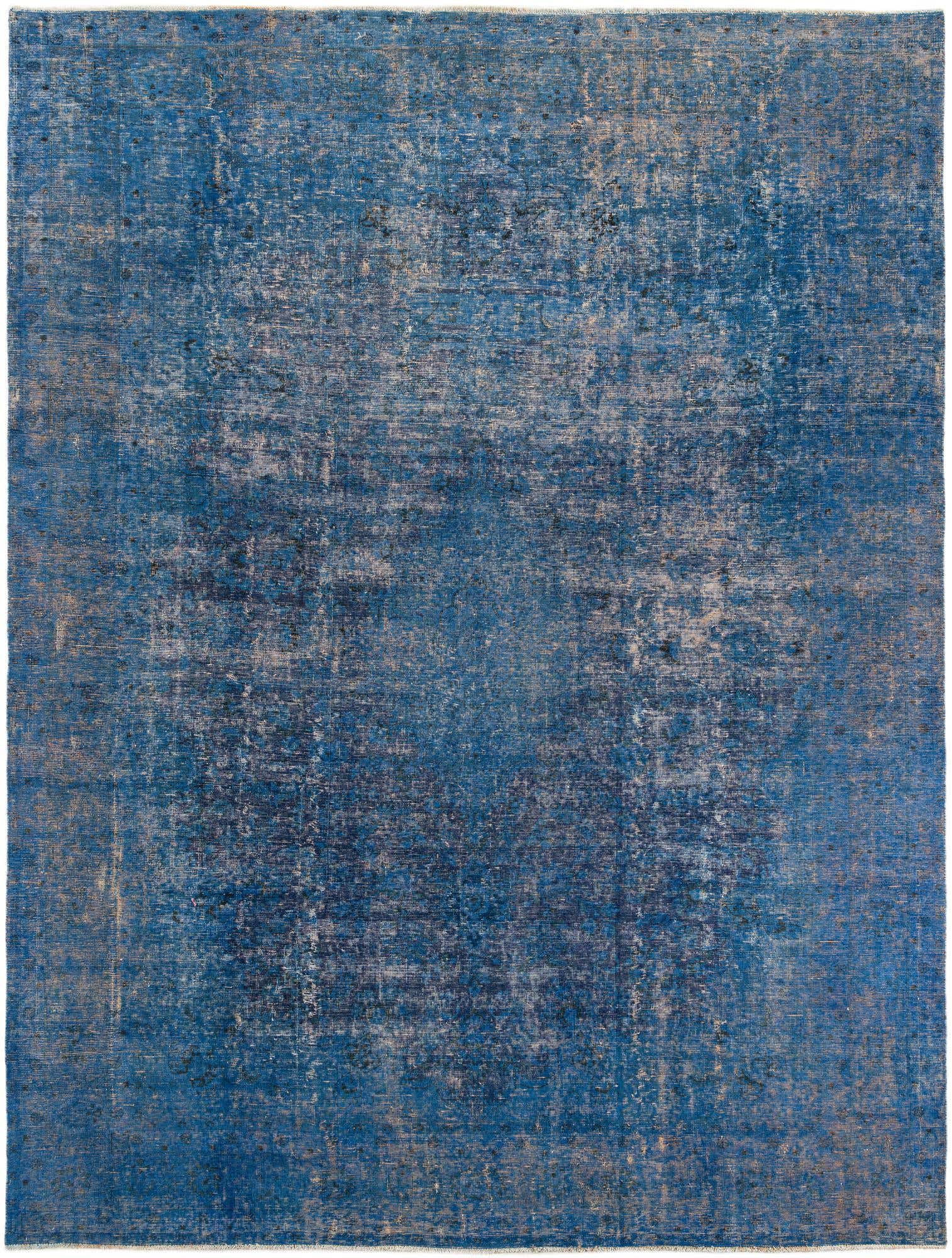 9' 4 x 11' 6 Hand Knotted Ultra Vintage Persian Wool Rug
