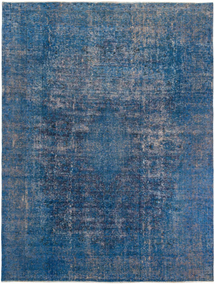 Detail image of 9' 4 x 11' 6 Hand Knotted Ultra Vintage Persian Wool Rug
