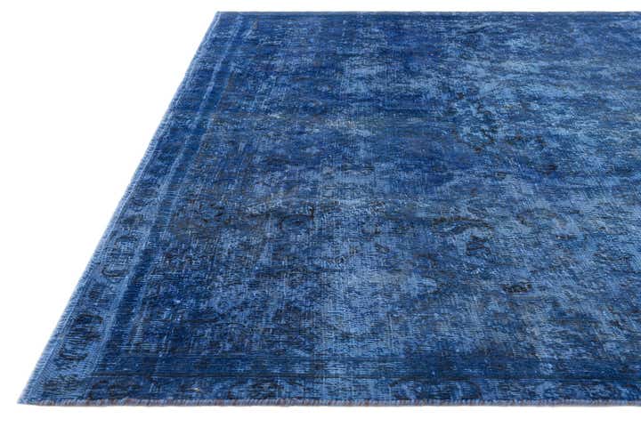 7' x 10' Hand Knotted Ultra Vintage Persian Wool Rug