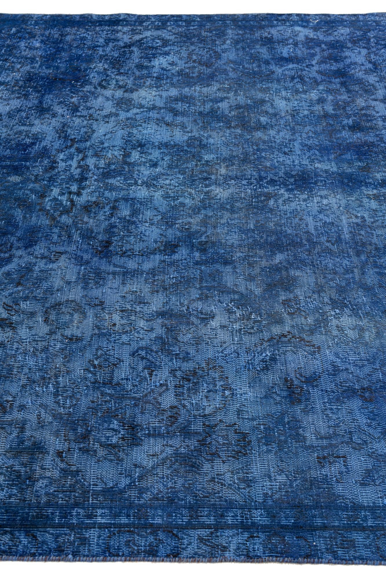 7' x 10' Hand Knotted Ultra Vintage Persian Wool Rug