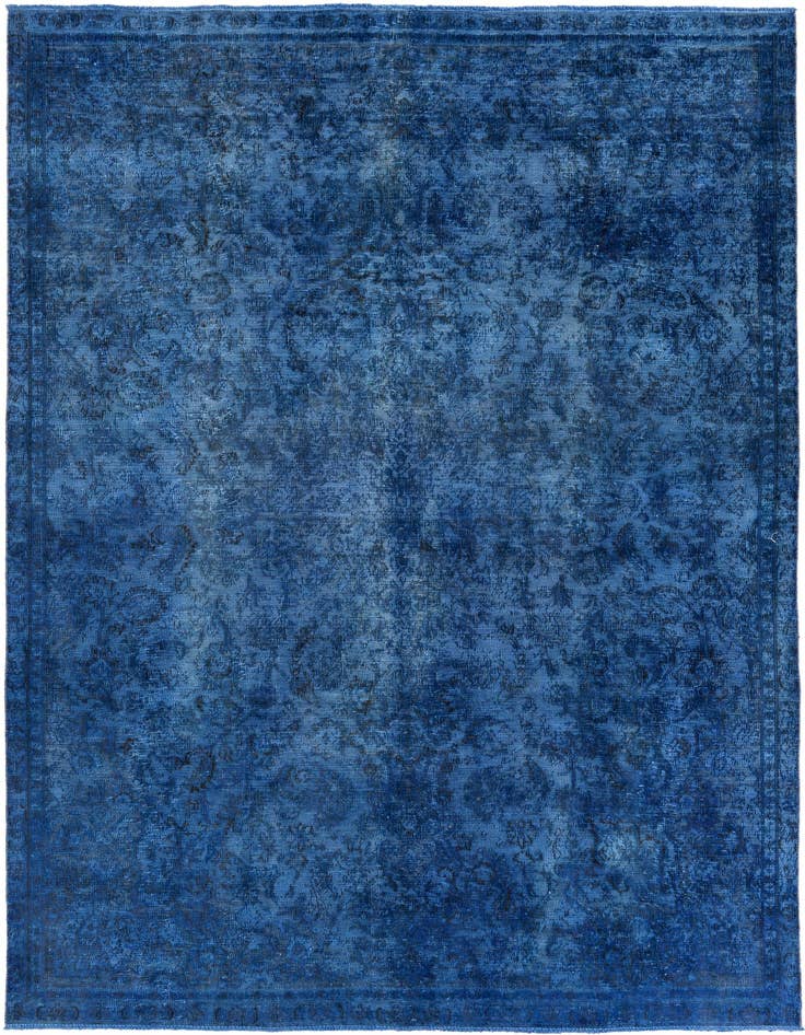 Detail image of 7' x 10' Hand Knotted Ultra Vintage Persian Wool Rug