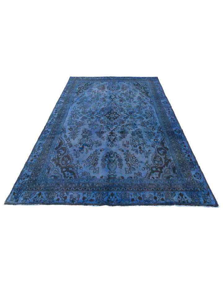 6' x 9' Hand Knotted Ultra Vintage Persian Wool Rug